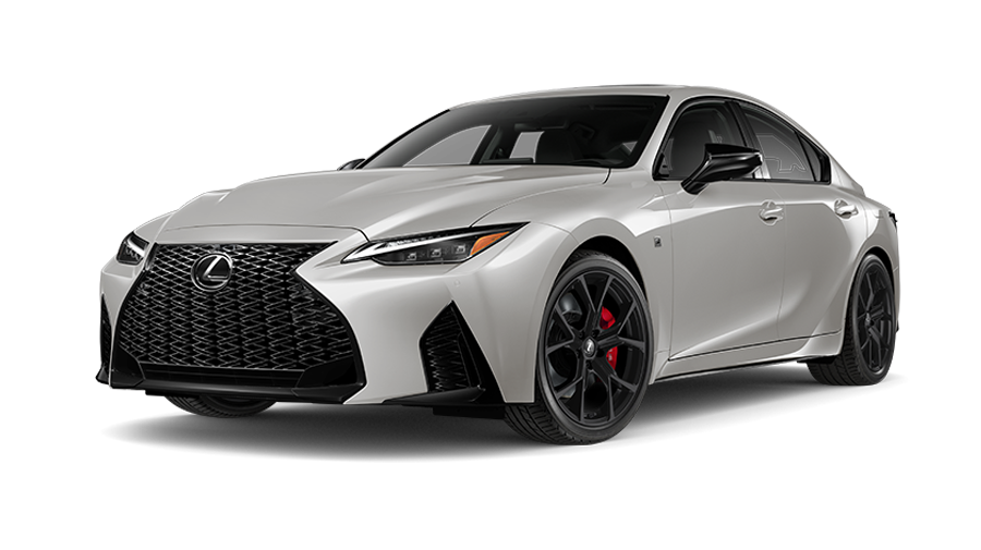 Exterior of the IS 500 F SPORT Performance Ultimate Edition shown in Wind exterior color.