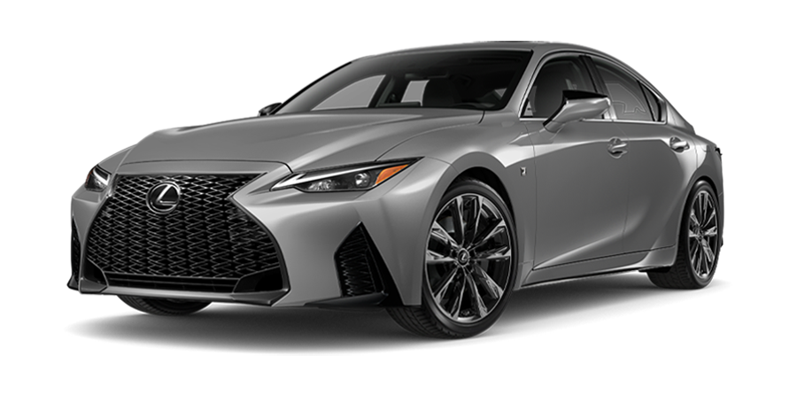 Exterior of the Lexus IS 350 F SPORT shown in Incognito.